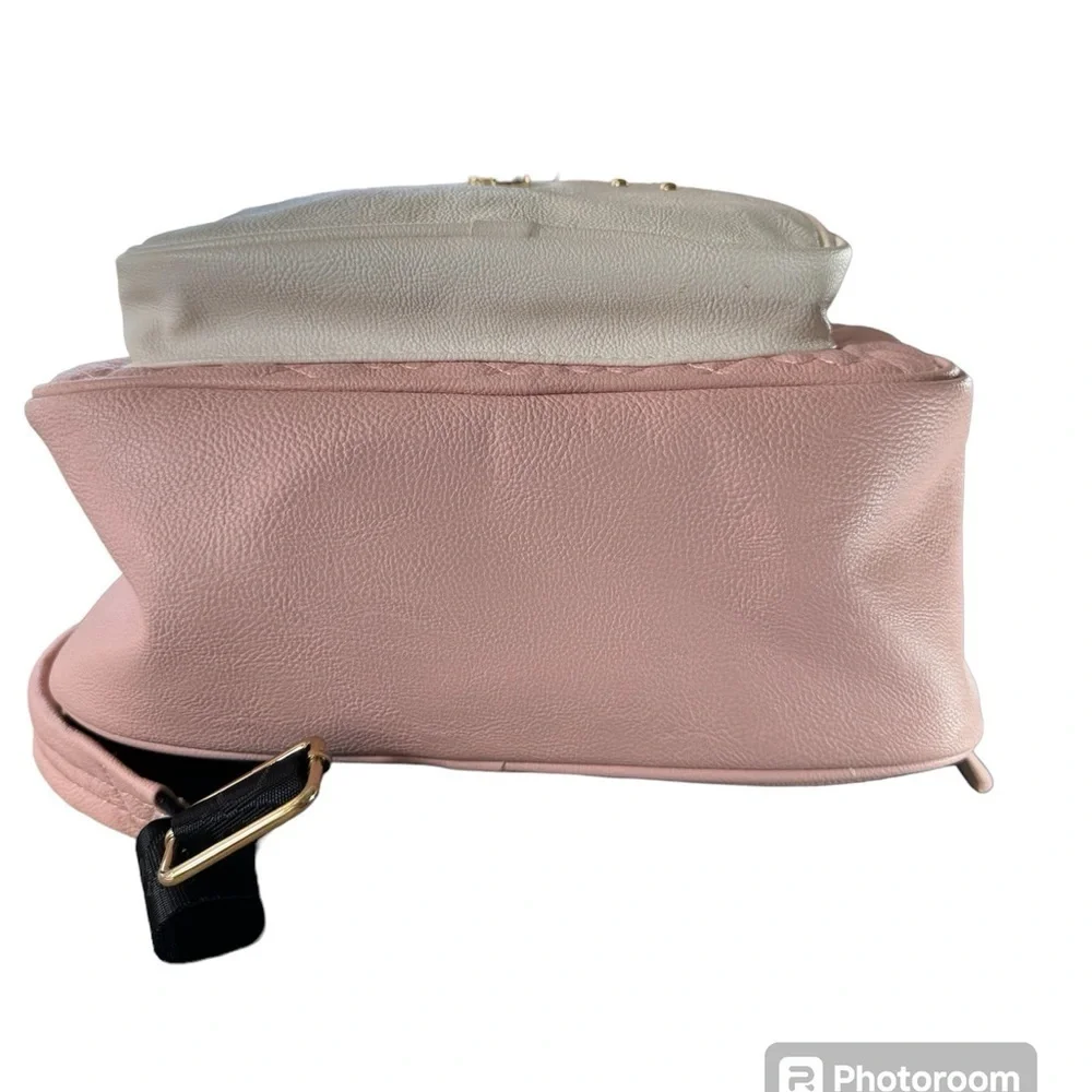 Betsey Johnson Kitsch Cute Lamb Blush Large Backpack Pink Cream